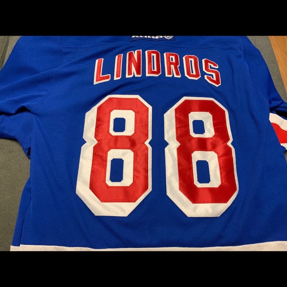 Vintage KOHO Eric Lindros New York Rangers Jersey - Picture 6 of 7